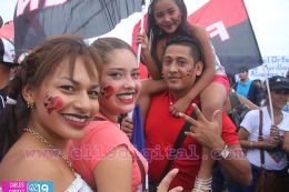 Nicaragua expresa su Amor a la Revolución en celebración del Repliegue