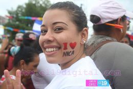 Nicaragua expresa su Amor a la Revolución en celebración del Repliegue