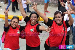 Nicaragua expresa su Amor a la Revolución en celebración del Repliegue