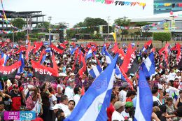Nicaragua expresa su Amor a la Revolución en celebración del Repliegue