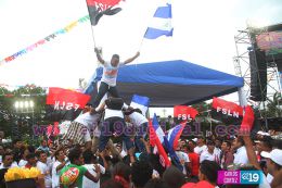 Nicaragua expresa su Amor a la Revolución en celebración del Repliegue