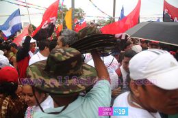 Nicaragua expresa su Amor a la Revolución en celebración del Repliegue