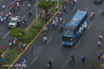 Repliegue a Masaya (FOTOS AÉREAS)