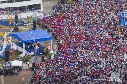 Repliegue a Masaya (FOTOS AÉREAS)