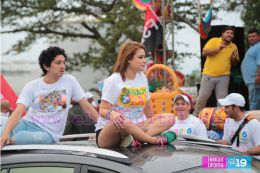 Miles se desbordan en gran celebración de Repliegue Táctico hacia Masaya