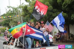 Miles se desbordan en gran celebración de Repliegue Táctico hacia Masaya