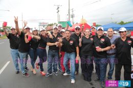 Miles se desbordan en gran celebración de Repliegue Táctico hacia Masaya