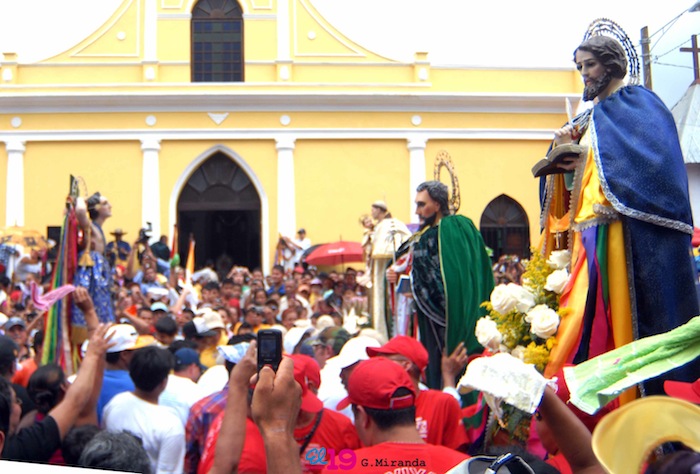 Tope de Santos en Carazo