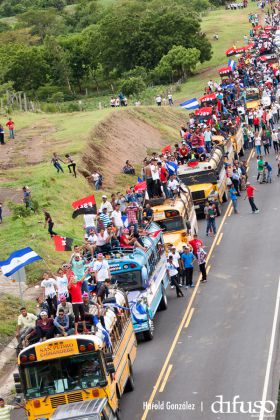 Caravanas de la Victoria para celebrar el 19 de Julio