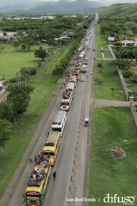 Caravanas de la Victoria para celebrar el 19 de Julio