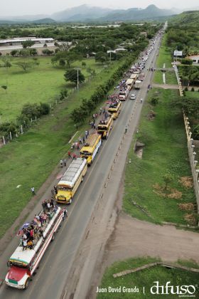 Caravanas de la Victoria para celebrar el 19 de Julio