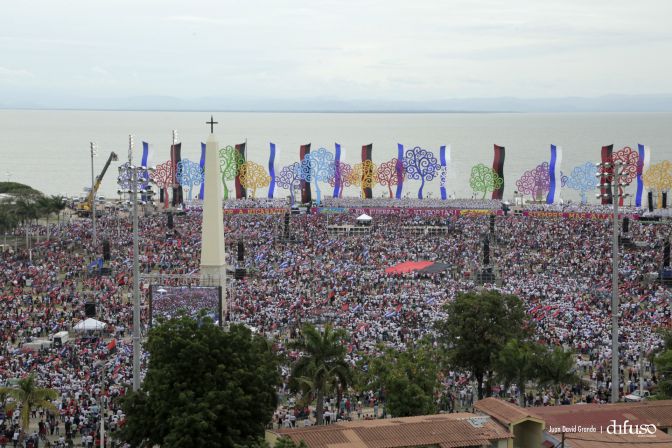 Fotos Aéreas del 37 Aniversario de la Revolución Popular Sandinista