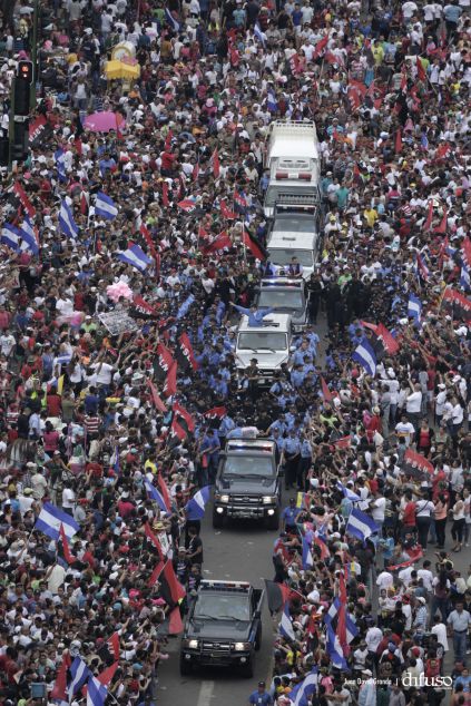 Fotos Aéreas del 37 Aniversario de la Revolución Popular Sandinista