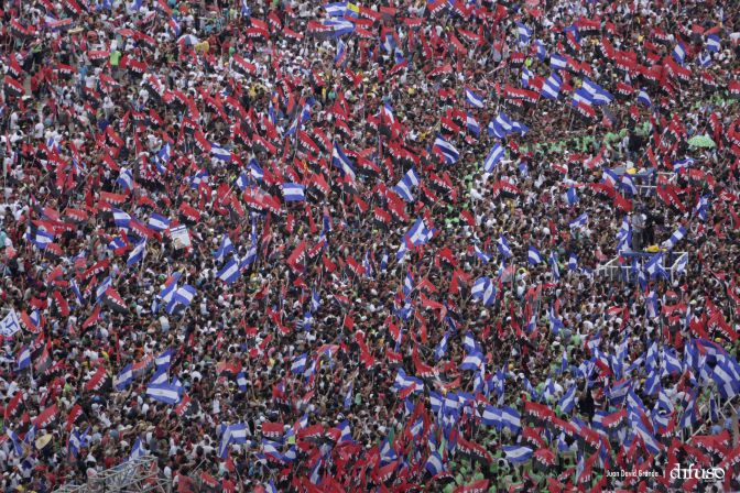 Fotos Aéreas del 37 Aniversario de la Revolución Popular Sandinista