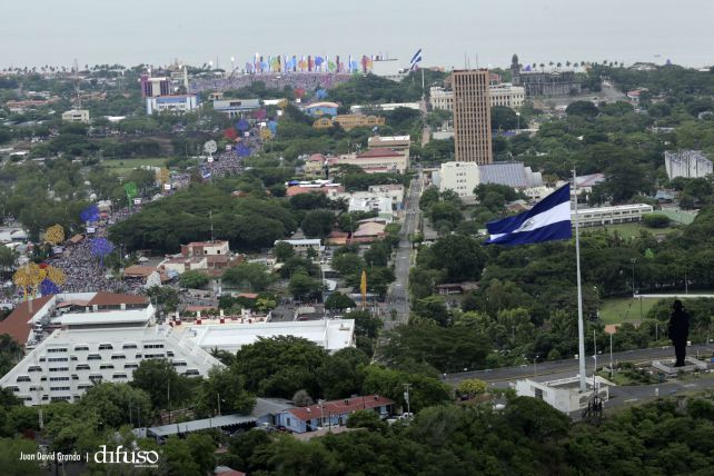 Fotos Aéreas del 37 Aniversario de la Revolución Popular Sandinista