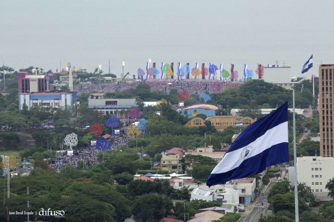 Fotos Aéreas del 37 Aniversario de la Revolución Popular Sandinista