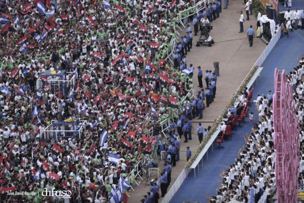 Fotos Aéreas del 37 Aniversario de la Revolución Popular Sandinista