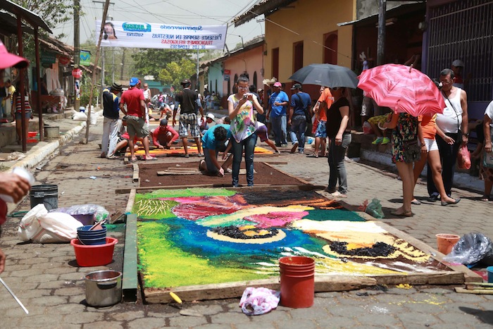 Alfombras Pasionarias en León