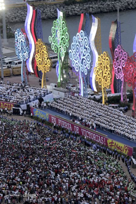 Fotos Aéreas del 37 Aniversario de la Revolución Popular Sandinista