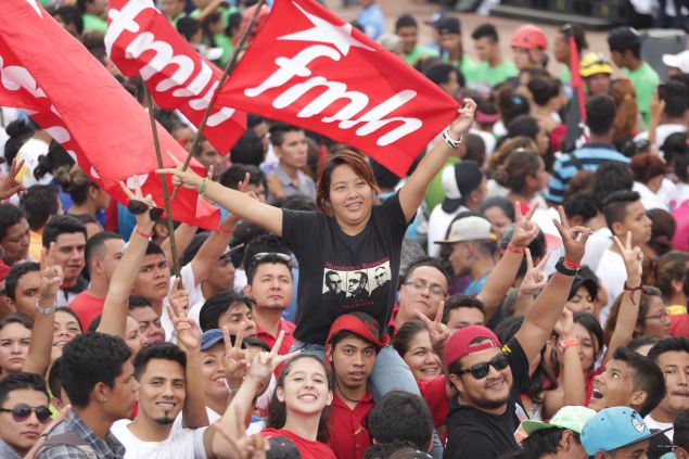 Daniel y Rosario celebran el 37 Aniversario de la Revolución Popular Sandinista