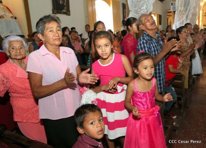 Cardenal Brenes oficia Misa en honor a Santa Ana