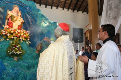 Cardenal Brenes oficia Misa en honor a Santa Ana