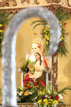 Cardenal Brenes oficia Misa en honor a Santa Ana