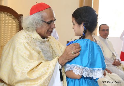 Cardenal Brenes oficia Misa en honor a Santa Ana