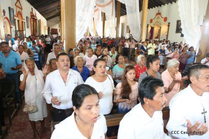 Cardenal Brenes oficia Misa en honor a Santa Ana
