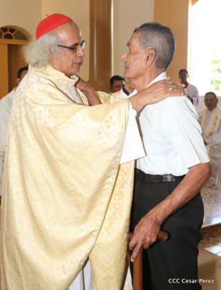 Cardenal Brenes oficia Misa en honor a Santa Ana