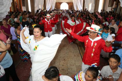 Cardenal Brenes oficia Misa en honor a Santa Ana