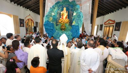 Cardenal Brenes oficia Misa en honor a Santa Ana