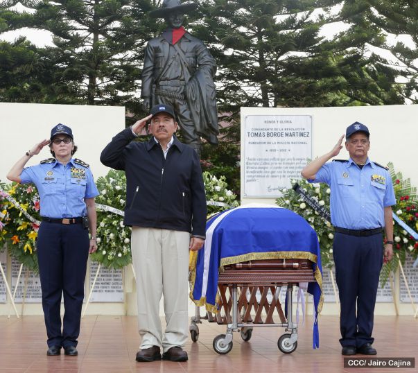 Homenaje póstumo al Comisionado General Buenaventura Miranda Fitoria