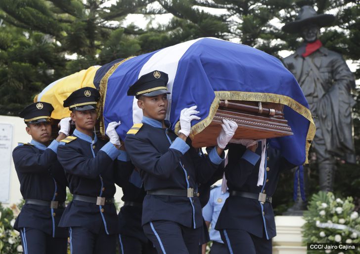Homenaje póstumo al Comisionado General Buenaventura Miranda Fitoria