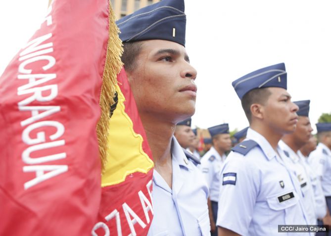 37 Aniversario de constitución de la Fuerza Aérea de Nicaragua