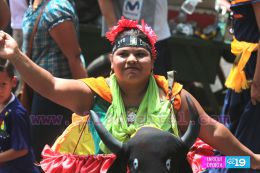 Miles acompañan a Santo Domingo en su recorrido por Managua