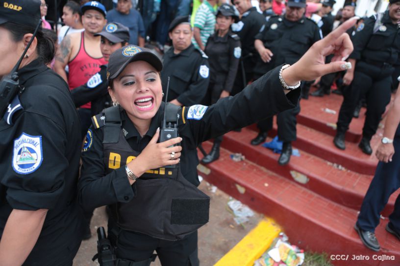 Bajada de Santo Domingo de Guzmán a Managua (1 de agosto 2016)