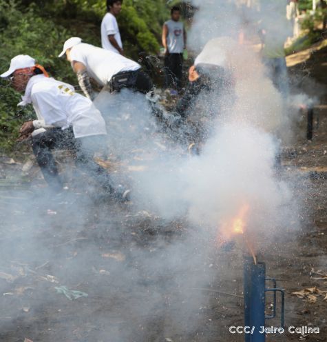 Bajada de Santo Domingo de Guzmán a Managua (1 de agosto 2016)