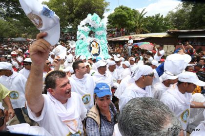 Bajada de Santo Domingo de Guzmán a Managua (1 de agosto 2016)