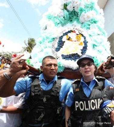 Bajada de Santo Domingo de Guzmán a Managua (1 de agosto 2016)