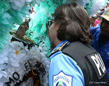 Bajada de Santo Domingo de Guzmán a Managua (1 de agosto 2016)