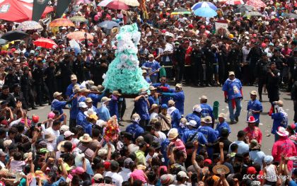 Bajada de Santo Domingo de Guzmán a Managua (1 de agosto 2016)