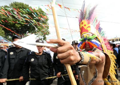 Bajada de Santo Domingo de Guzmán a Managua (1 de agosto 2016)