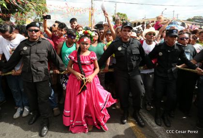 Bajada de Santo Domingo de Guzmán a Managua (1 de agosto 2016)
