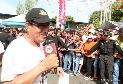 Bajada de Santo Domingo de Guzmán a Managua (1 de agosto 2016)