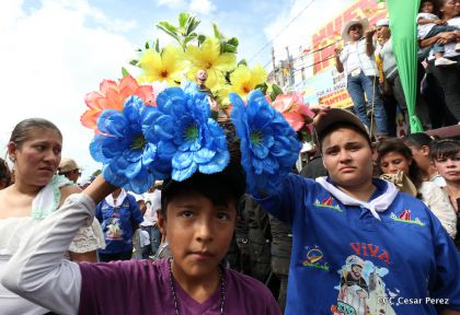 Bajada de Santo Domingo de Guzmán a Managua (1 de agosto 2016)