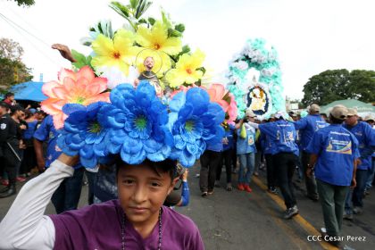 Bajada de Santo Domingo de Guzmán a Managua (1 de agosto 2016)