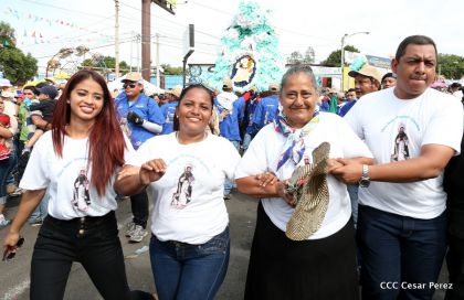 Bajada de Santo Domingo de Guzmán a Managua (1 de agosto 2016)