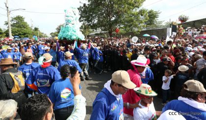Bajada de Santo Domingo de Guzmán a Managua (1 de agosto 2016)