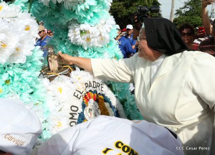 Bajada de Santo Domingo de Guzmán a Managua (1 de agosto 2016)
